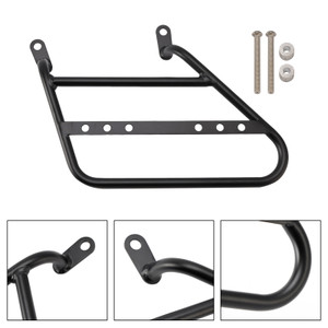 2021-2024 Roral Enfield Meteor 350 Luggage Rack Left Side Saddle Bag Mount Bracket Black Generic