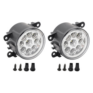 2010-2018 Acura TSX RDX TL ILX Pair LED Daytime Running Fog Lights Black Generic