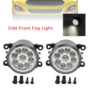 2010-2019 Subaru Impreza BRZ WRX Legacy Forester Outback Pair 9 LED Daytime Running Fog Lights Generic