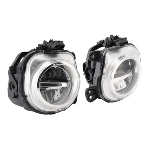 BMW X3 X4 X5 X6 Front Left+Right Fog Light Lamps Without Bulbs 63177238788 Clear Generic
