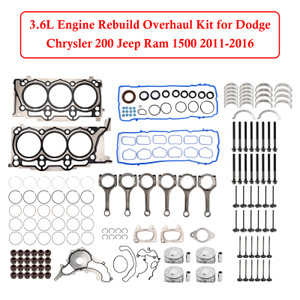 2011-2014 VOLKSWAGEN ROUTAN 3.6L  3.6L Engine Rebuild Overhaul Kit Generic