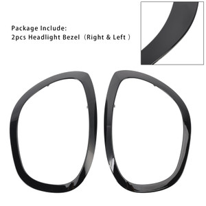 2017-2023 Mini Cooper Countryman 2PCS Left & Right Side Headlight Bezel 51137388117 Generic