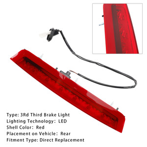 2014-2022 Honda HR-V Vezel 3RD Brake Light High Mount Stop Signal 34270-T7A-H01 Red Generic