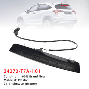 2014-2022 Honda HR-V Vezel 3RD Brake Light High Mount Stop Signal 34270-T7A-H01 Black Generic