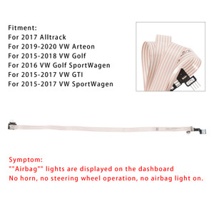 2015-2020 VW Arteon Golf SportWagen GTI Airbag FFC Ribbon Cable 5Q0953569 With Plug Generic