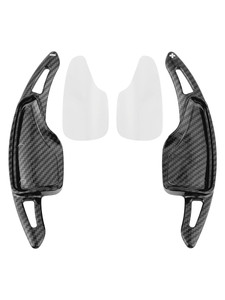 2016-2023 Chevrolet Camaro Steering Wheel Paddle Shifter Extensions Carbon Fiber Black Generic