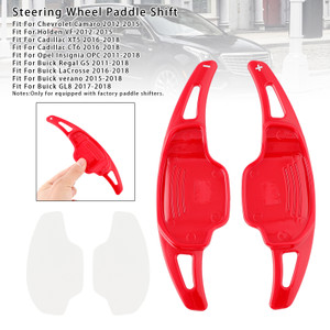 2012-2015 Chevrolet Camaro Steering Wheel Paddle Shifter Extensions Red Generic