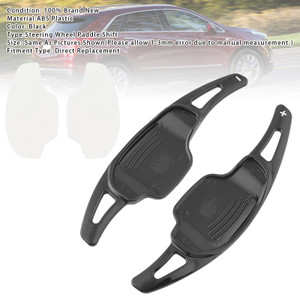 2011-2018 Opel Insignia OPC Steering Wheel Paddle Shifter Extensions Black Generic