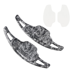 2012-2015 Holden VF Steering Wheel Paddle Shifter Extensions Black Forged Pattern Generic