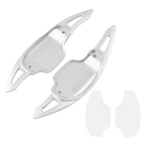 2012-2015 Chevrolet Camaro Steering Wheel Paddle Shifter Extensions Aluminium Silver Generic