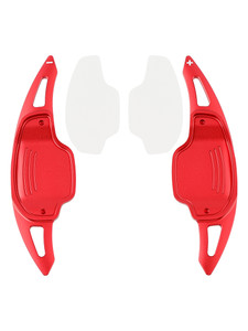 2012-2015 Chevrolet Camaro Steering Wheel Paddle Shifter Extensions Aluminium Red Generic