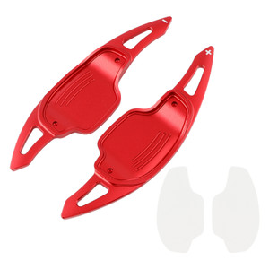 2012-2015 Holden VF Steering Wheel Paddle Shifter Extensions Aluminium Red Generic