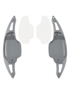 2012-2015 Chevrolet Camaro Steering Wheel Paddle Shifter Extensions Aluminium Grey Generic
