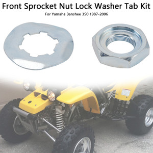 1987-2006 Yamaha Banshee 350 Front Sprocket Nut Lock Washer Tab Kit Generic