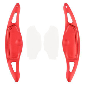 2018-2023 Kia Stinger Steering Wheel Paddle Shifter Extensions Aluminium Red Generic