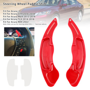 2014-2018 2022 Acura CDX MDX TLX RDX Steering Wheel Paddle Shifter Extensions Red Generic