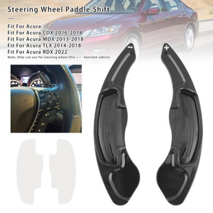 2014-2018 2022 Acura CDX MDX TLX RDX Steering Wheel Paddle Shifter Extensions Black Generic
