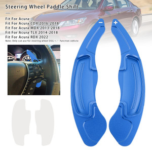 2013-2024 Honda CR-V Accord Civic Steering Wheel Paddle Shifter Extensions Aluminium Blue Generic
