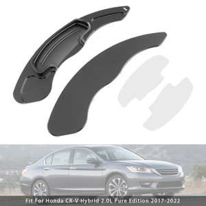 2013-2024 Honda CR-V Accord Civic Steering Wheel Paddle Shifter Extensions Aluminium Black Generic