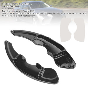 2013-up Lexus IS RC RCF NX Steering Wheel Paddle Shifter Extensions Black Generic