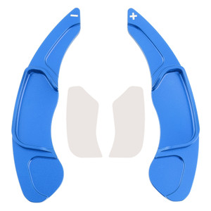2013-2020 Ford Mondeo Taurus Edge Steering Wheel Paddle Shifter Extensions Aluminium Blue Generic