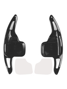 2012-2020 BMW 1-7 Series Steering Wheel Paddle Shifter Extensions Black Generic