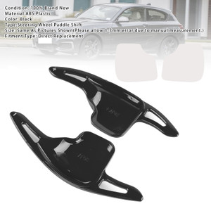 2012-2020 BMW 1-7 Series Steering Wheel Paddle Shifter Extensions Black Generic