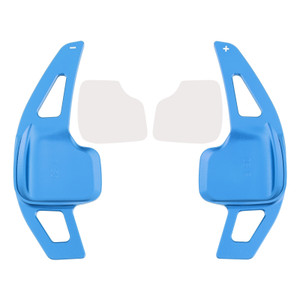 2012-2020 BMW 1-7 Series Steering Wheel Paddle Shifter Extensions Aluminium Blue Generic