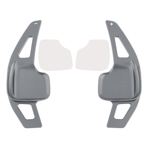 2012-2020 BMW 1-7 Series Steering Wheel Paddle Shifter Extensions Aluminium Grey Generic