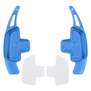 2015-2022 Mercedes-Benz C GLC E Steering Wheel Paddle Shifter Extensions Aluminium Blue Generic