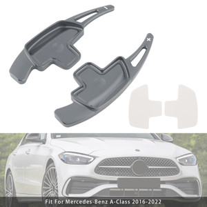 2015-2022 Mercedes-Benz C GLC E Steering Wheel Paddle Shifter Extensions Aluminium Grey Generic
