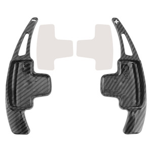 2010-2017 Mercedes-Benz A B C E R M Class Steering Wheel Paddle Shifter Extensions Carbon Fiber Black Look Generic