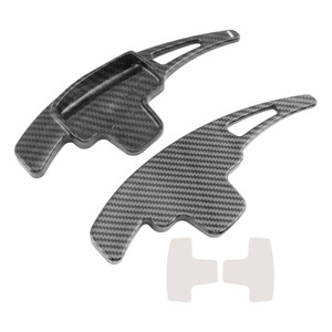 2010-2017 Mercedes-Benz A B C E R M Class Steering Wheel Paddle Shifter Extensions Carbon Fiber Black Look Generic