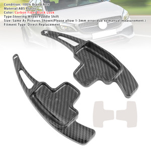 2010-2017 Mercedes-Benz A B C E R M Class Steering Wheel Paddle Shifter Extensions Carbon Fiber Black Look Generic