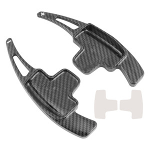 2011-2015 Mercedes-Benz CLA CLS ML Class Steering Wheel Paddle Shifter Extensions Carbon Fiber Black Look Generic