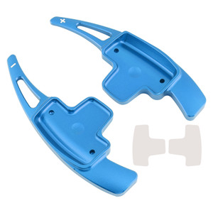 2010-2017 Mercedes-Benz A B C E R M Class Steering Wheel Paddle Shifter Extensions Aluminium Blue Generic