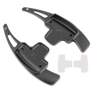 2010-2017 Mercedes-Benz A B C E R M Class Steering Wheel Paddle Shifter Extensions Aluminium Black Generic