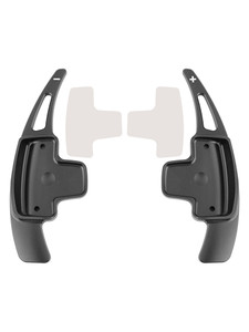 2011-2015 Mercedes-Benz CLA CLS ML Class Steering Wheel Paddle Shifter Extensions Aluminium Black Generic