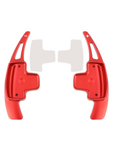 2010-2017 Mercedes-Benz A B C E R M Class Steering Wheel Paddle Shifter Extensions Aluminium Red Generic