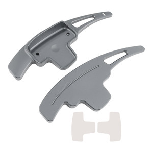 2011-2015 Mercedes-Benz GL GLK SL SLK Class Steering Wheel Paddle Shifter Extensions Aluminium Grey Generic