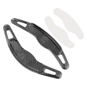 2015-2024 Mini Cooper F54 F55 F56 F57 F60 Steering Wheel Paddle Shifter Extension Carbon Fiber Black Look Generic