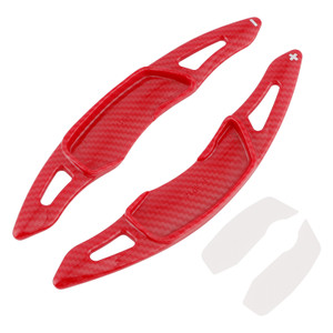 2010-2025 Subaru Forester XV Impreza Outback Ascent Legacy BRZ Steering Wheel Paddle Shifter Extension Carbon Fiber Red Look Generic