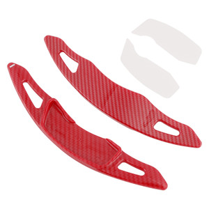 2012-2025 Toyota 86 Steering Wheel Paddle Shifter Extension Carbon Fiber Red Look Generic