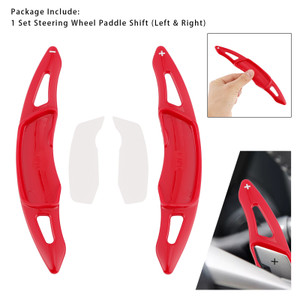 2012-2025 Toyota 86 Steering Wheel Paddle Shifter Extension Red Generic