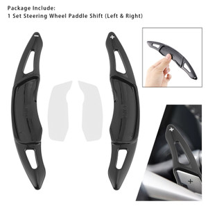 2010-2025 Subaru Forester XV Impreza Outback Ascent Legacy BRZ Steering Wheel Paddle Shifter Extension Black Generic