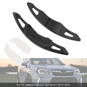 2010-2025 Subaru Forester XV Impreza Outback Ascent Legacy BRZ Steering Wheel Paddle Shifter Extension Black Generic