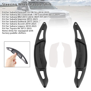 2012-2025 Toyota 86 Steering Wheel Paddle Shifter Extension Black Generic
