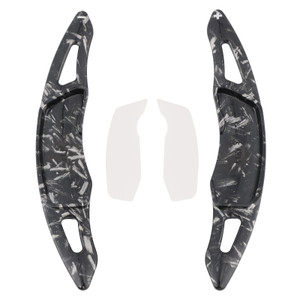 2012-2025 Toyota 86 Steering Wheel Paddle Shifter Extension Black Forged Pattern Generic