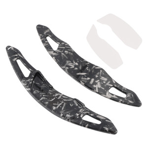 2012-2025 Toyota 86 Steering Wheel Paddle Shifter Extension Black Forged Pattern Generic