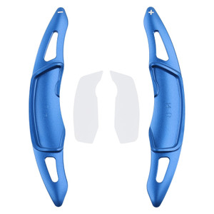 2012-2025 Toyota 86 Steering Wheel Paddle Shifter Extension Aluminium Blue Generic